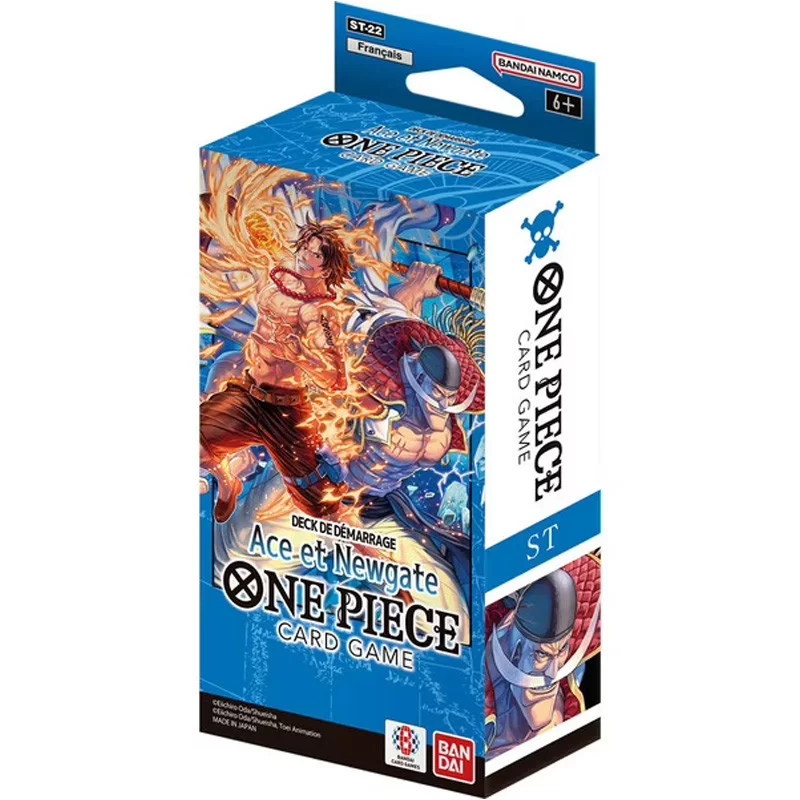 Deck de démarrage One Piece Card Game Ace et Newgate ST-22