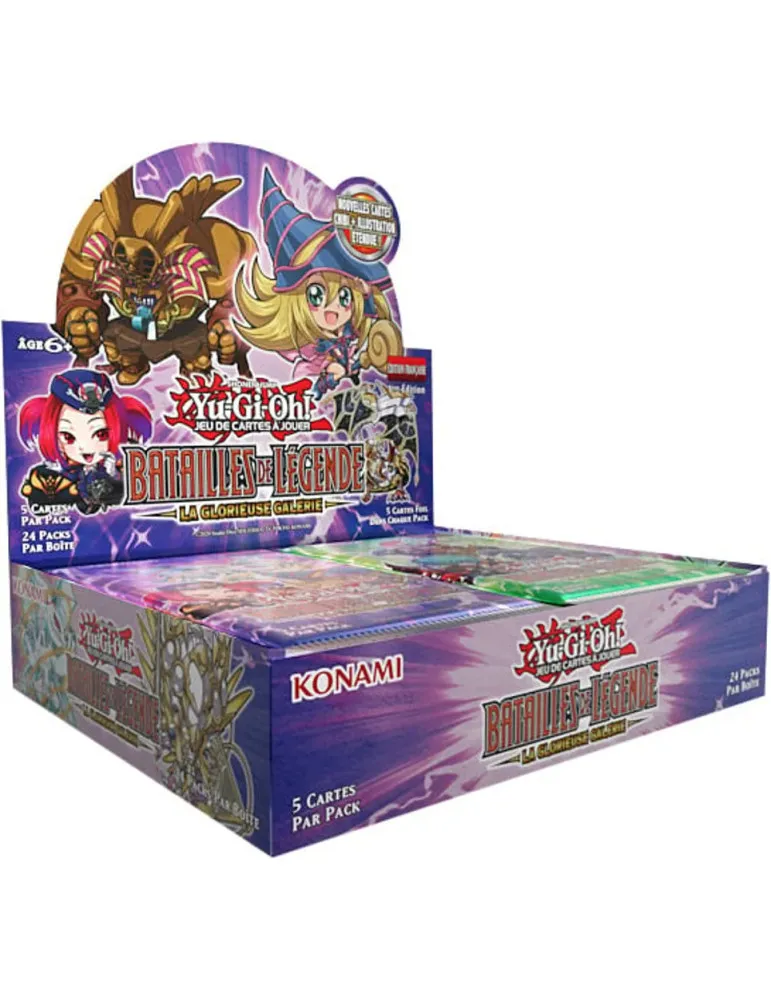 Display Yu-Gi-Oh! Batailles de Légende: La Glorieuse Galerie
