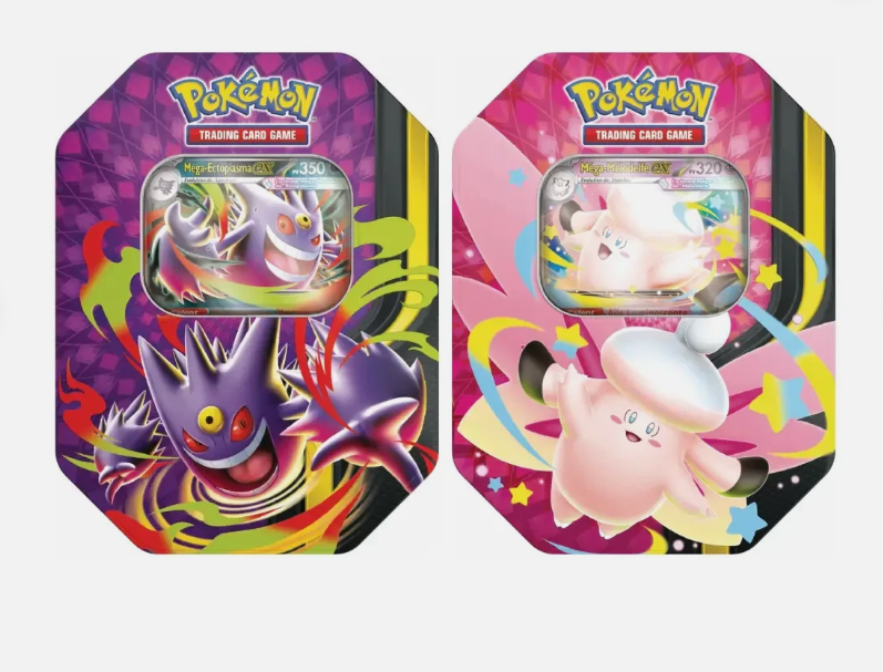 Boîtes Méga Clair de Lune Méga-Ectoplasma-ex ou Méga-Mélodelfe-ex (1x boîte aléatoire) Pokémon