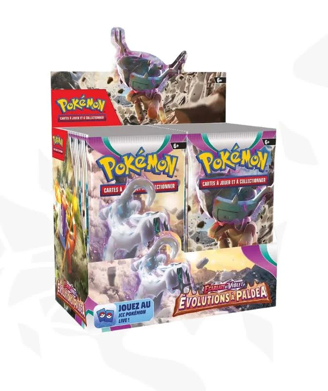 Display - Pokémon Écarlate et Violet – Évolutions à Paldea