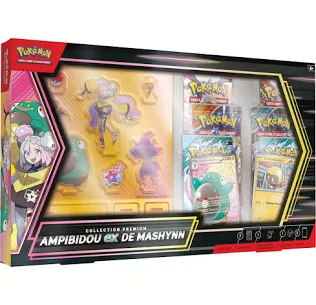 Coffret Pokémon Écarlate & violet : Ampibidou ex de Mashynn