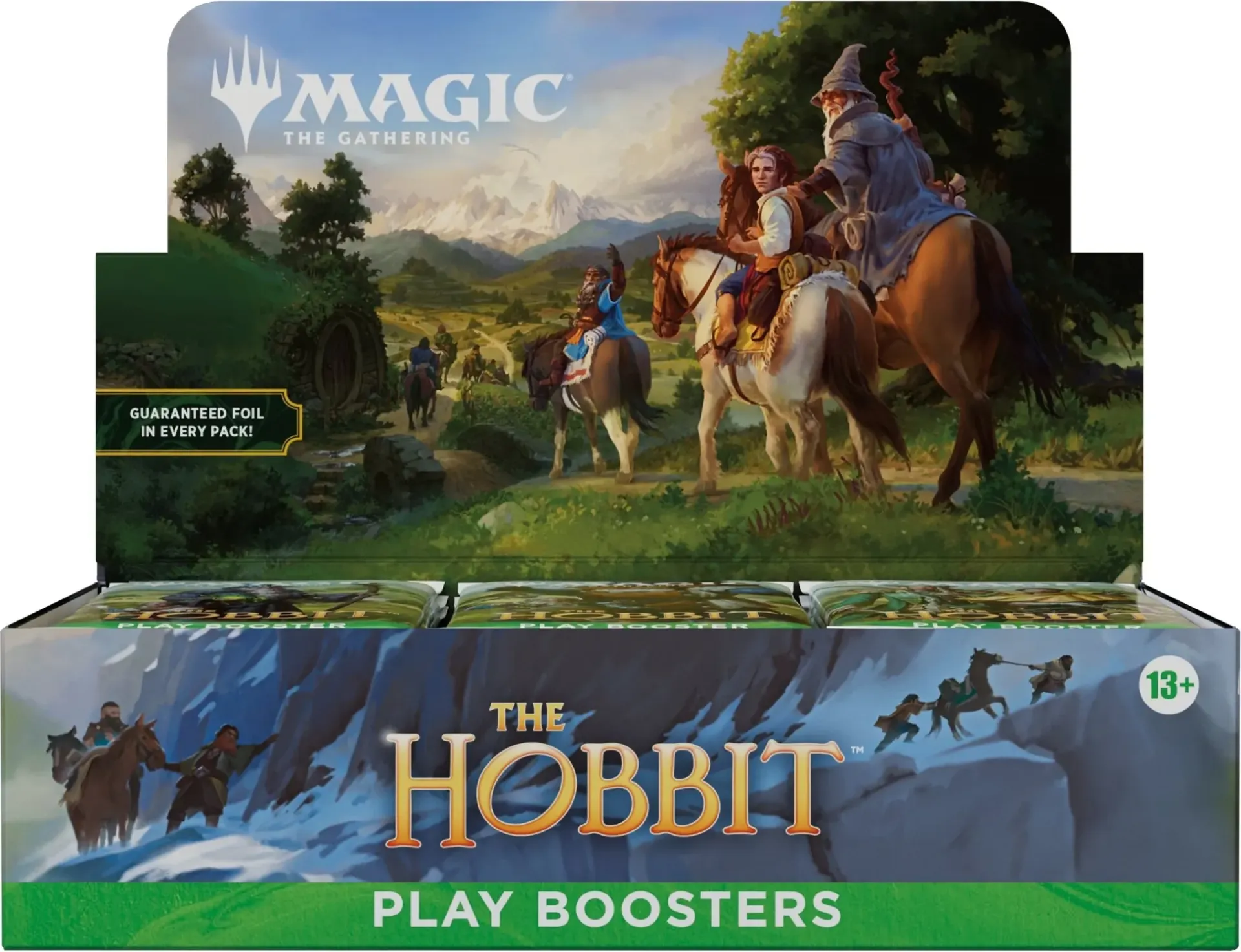 Display de Play boosters Magic the Gathering The Hobbit