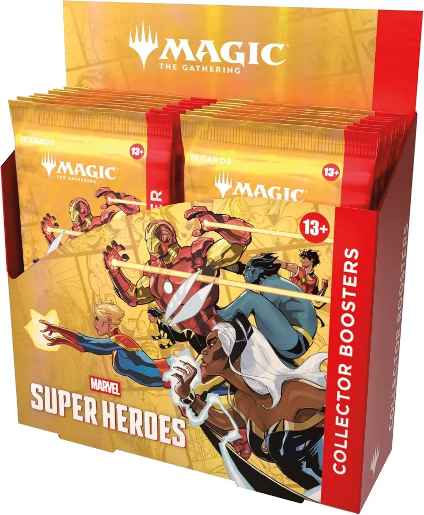Display de Boosters Collector Magic: The Gathering - Marvel Super Heroes