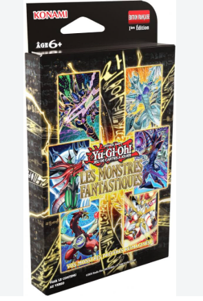 Yu-Gi-Oh! Pack de 3 Boosters - Les monstres fantastiques