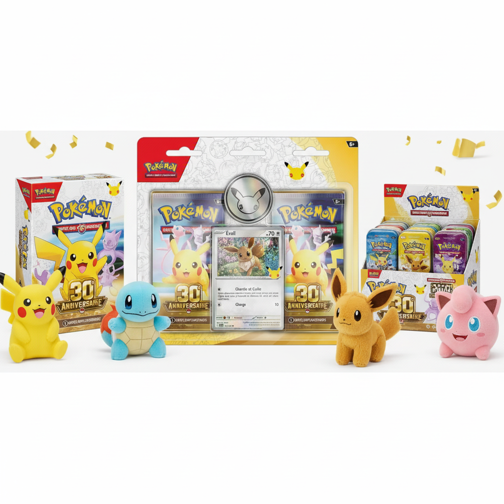 Pack Exclusif 30 ans Pokémon