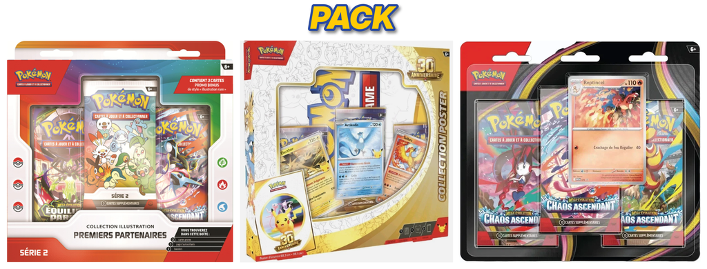 Pack Exclusif Pokémon 30 ans II