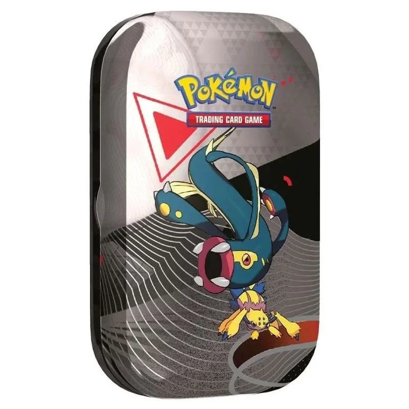 Mini Tin Pokémon Écarlate et violet : Foudre Noire & Flamme Blanche : Mygavolt & Lamperoie