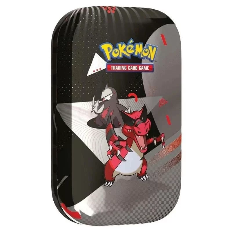 Mini Tin Pokémon Écarlate et violet : Foudre Noire & Flamme Blanche : Minotaupe & Crocorible