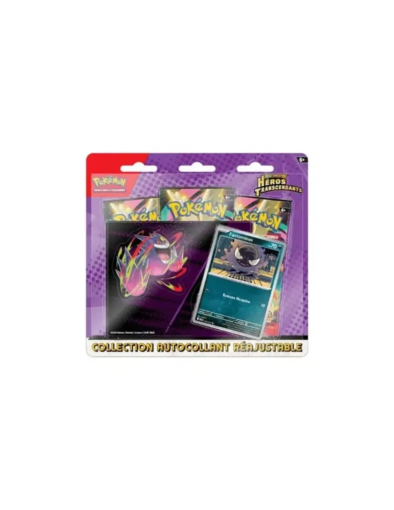 Tripack Pokémon Mega évolution : Héros transcendants Fantominus