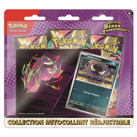 Tripack Pokémon Mega évolution : Héros transcendants Fantominus