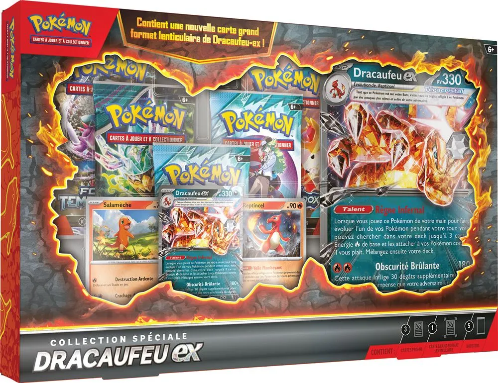Sonderedition Pokémon Kollektion Dracaufeu ex