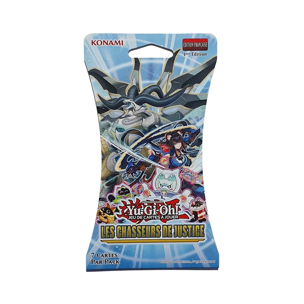 Blister Yu-Gi-Oh ! Les chasseurs de justice