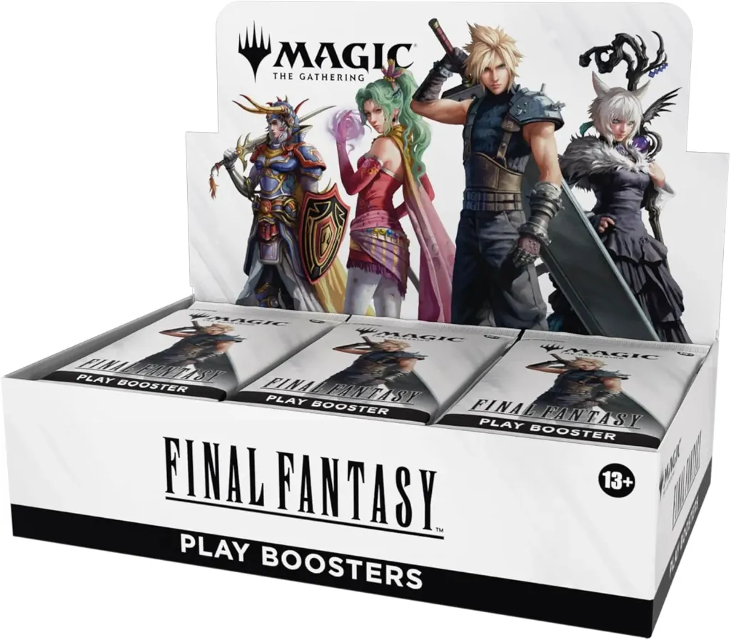 Display of Play boosters Magic: The Gathering - Final Fantasy