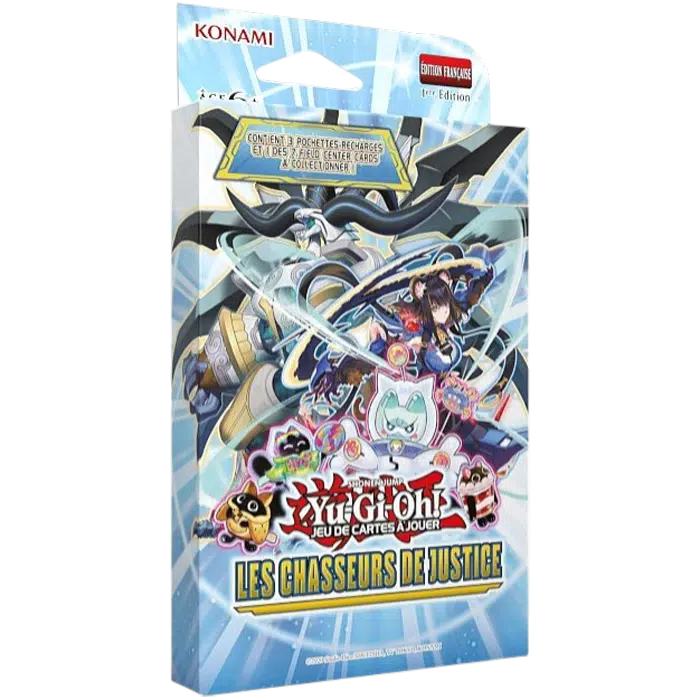 Tripack Yu-Gi-Oh ! Les chasseurs de justice