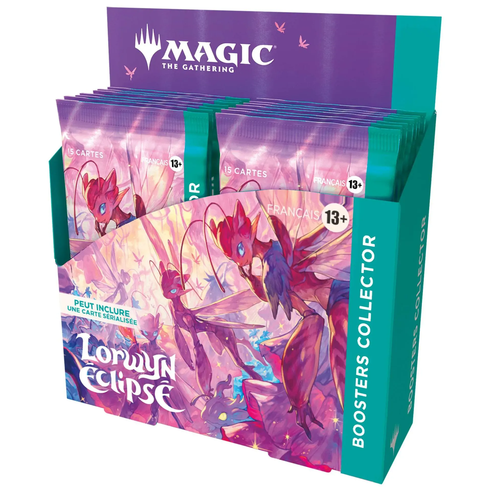 Weergave van de Collector Booster Magic: The Gathering Lorwyn Eclipsed