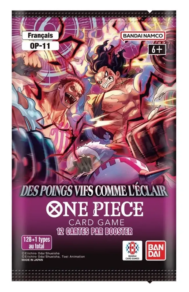 Blister One Piece Card Game OP-11 Lively punches like lightning