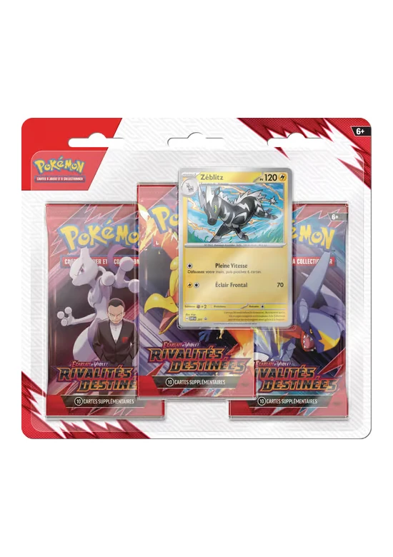 (Case) 12x Tripack Pokémon Rivalités Destinées